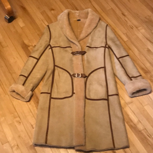 POST CARD Jackets & Blazers - Luxurious Italian Sheepskin Fur Coat